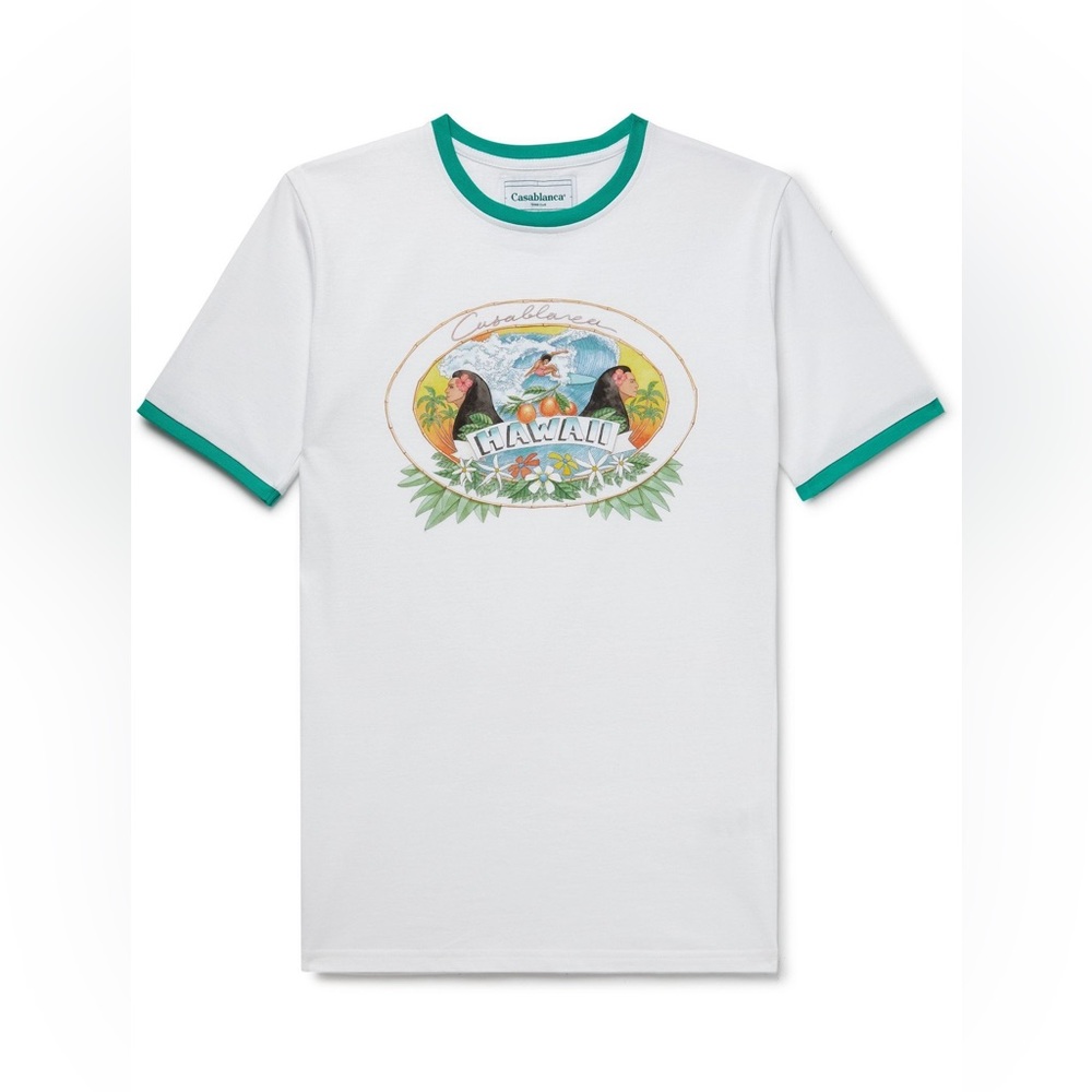 CASABLANCA - Rare Slim Printed Unisex Tee